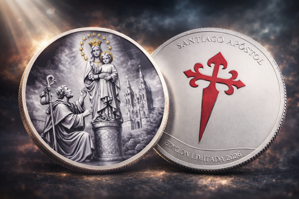 Medalla Conmemorativa Virgen del Pilar y Santiago Apóstol Edición Limitada 2026