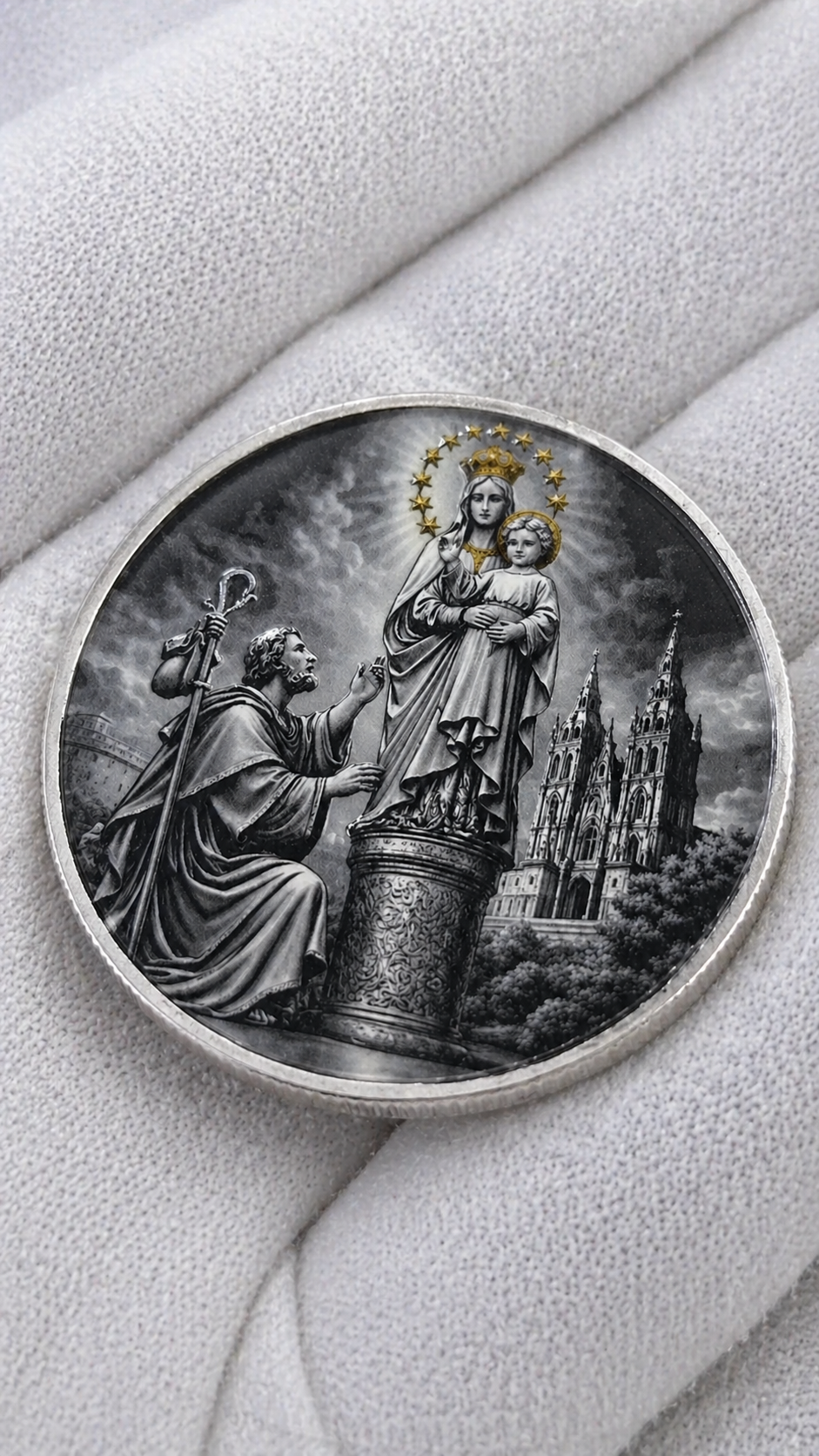 Medalla Conmemorativa Virgen del Pilar y Santiago Apóstol Edición Limitada 2026